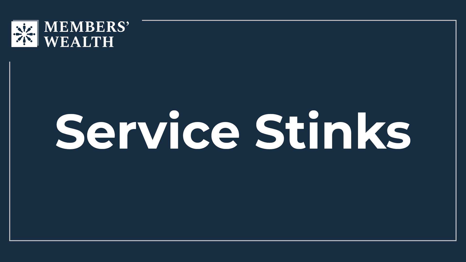 Service Stinks: Why is Customer Service So Bad?